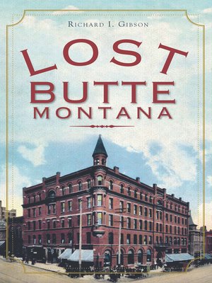 cover image of Lost Butte, Montana